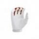 Gants ANSWER AR3 blanc/rouge taille M