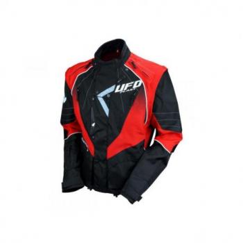 Veste UFO Enduro noir/rouge taille M