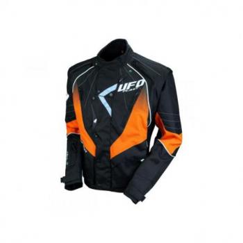 Veste UFO Enduro noir/orange taille M