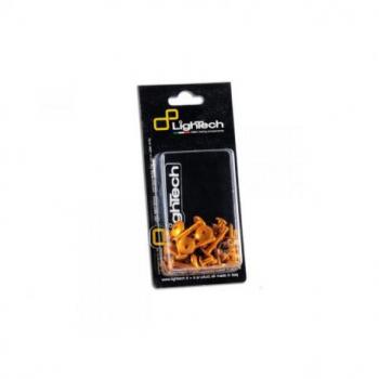 Kit vis de cadre LIGHTECH or alu (18 pièces) Honda X-Adv