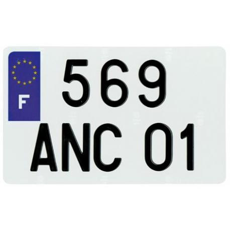 Plaques Françaises PPI 210x130 FNI Type F PVC 10 pièces