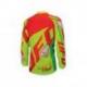 Maillot UFO 40th Anniversary rouge/jaune/vert fluo taille L