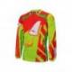 Maillot UFO 40th Anniversary rouge/jaune/vert fluo taille M