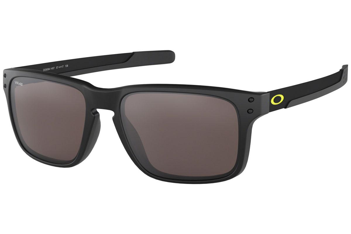 Lunettes de soleil OAKLEY Holbrook Valentino Rossi Signature Series Matte  Black verres PRIZM Black P - Nmx-diffusion